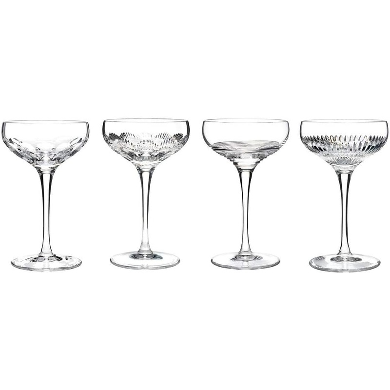 Waterford Mixology Coupe, 4oz, Set of 4 Mixed