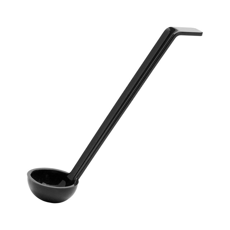 Cambro LD105110 Camwear Ladle, Black, 1 oz.