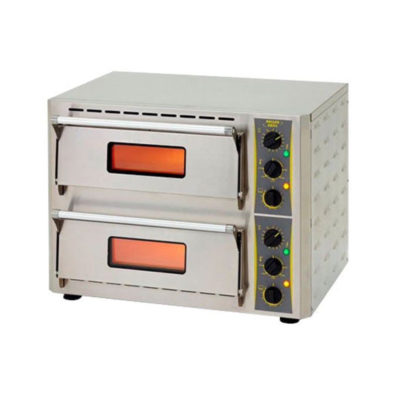 Equipex PZ430D Sodir Countertop Pizza Oven, 2 Deck, 208-240V, 7200 Watts