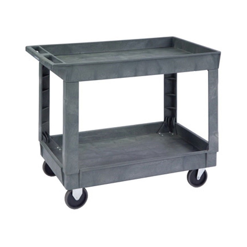 Lakeside 2521 Small Utility Two-Shelf Cart, 16" x 30"