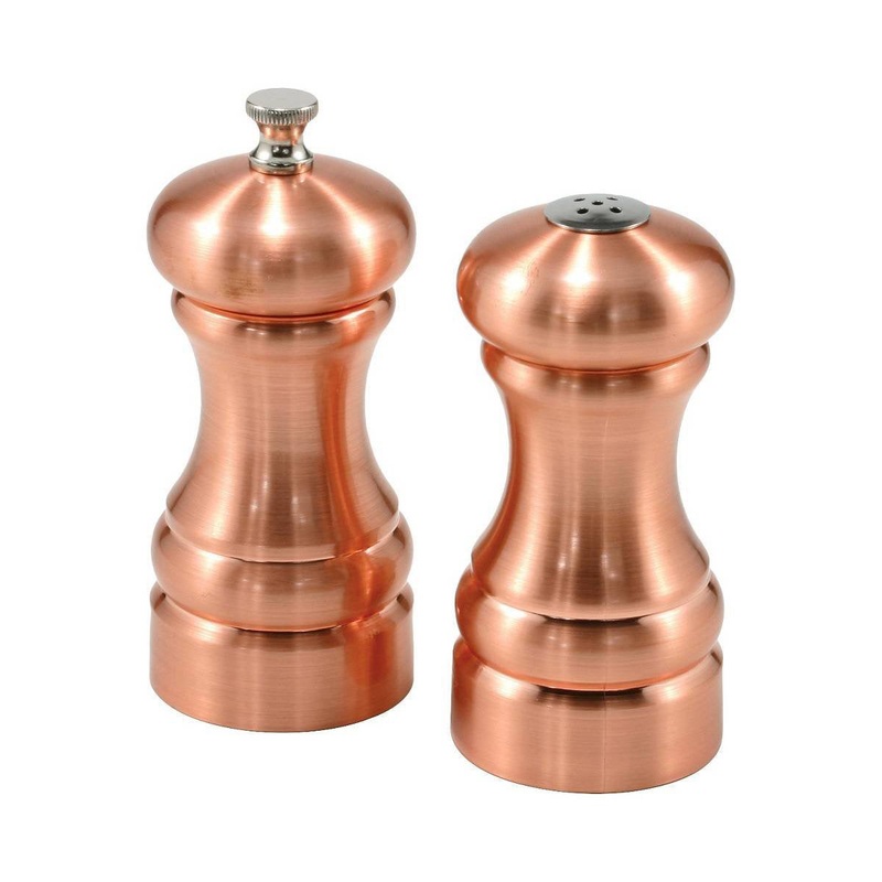 Olde Thompson 5003-03 Salt & Pepper Mills Columbia Copper Set, 4.5"