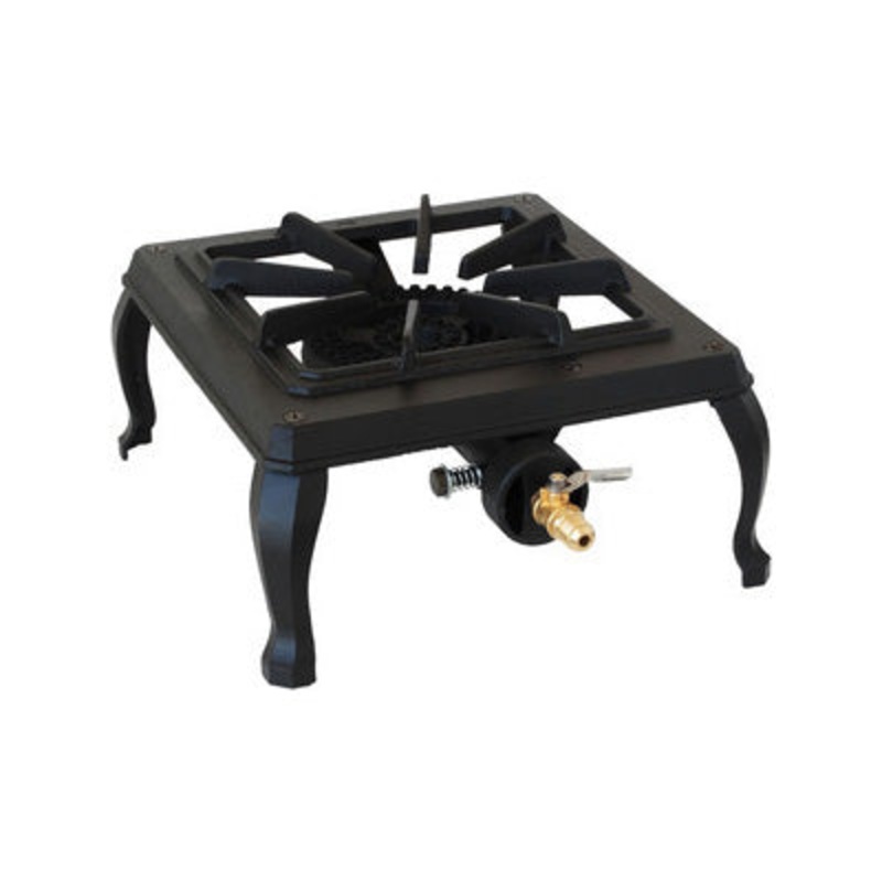 Portable Cast Iron Single Burner Stove, Propane