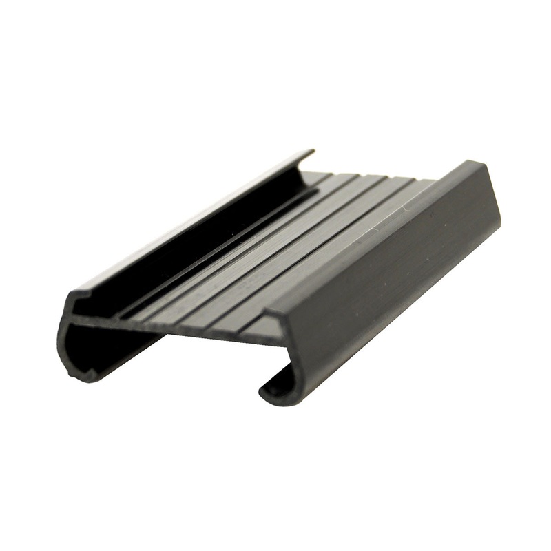 Thunder Group PLSL003BK Shelf Label Holder, 3", Pack of 4