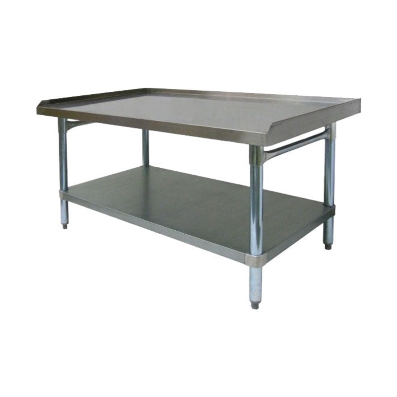 GSW ES-S3012 Stainless Steel Equipment Stand w/ Upturn, 12" x 30"