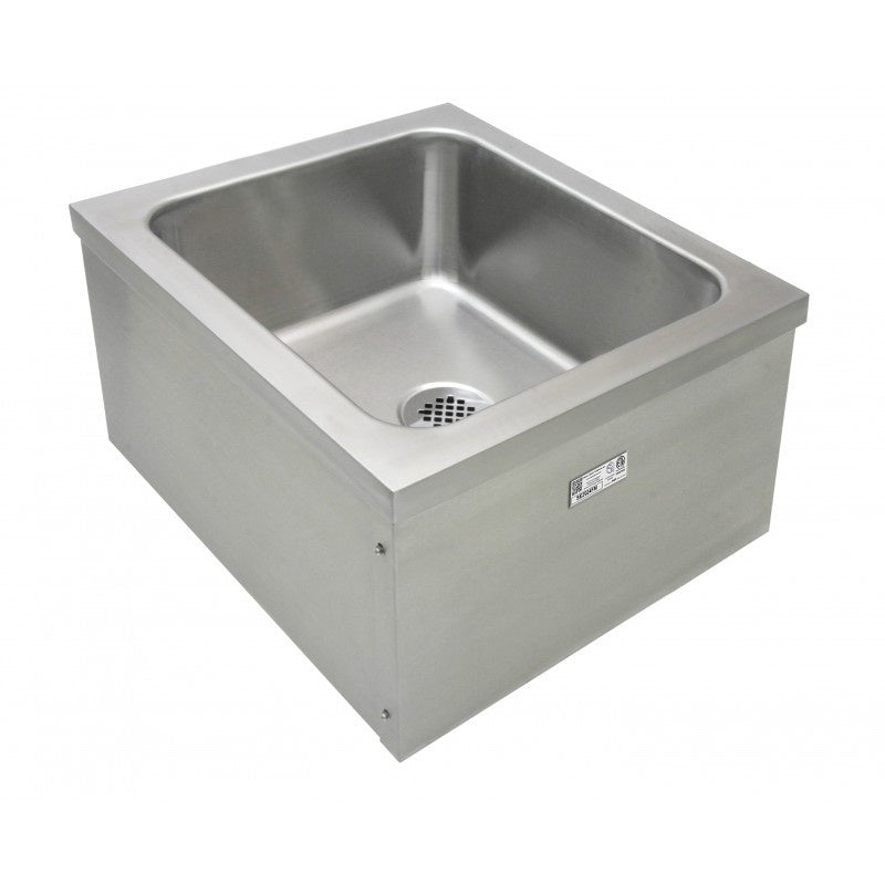GSW SE2424FMStainless Steel Floor Mount Sink, 24" x 24" x 14"