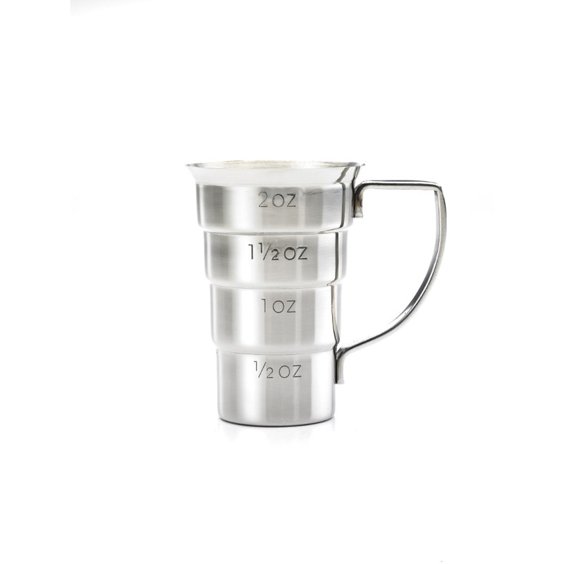Mercer M37108Barfly Stepped Jigger w/ Handle, 2 oz.