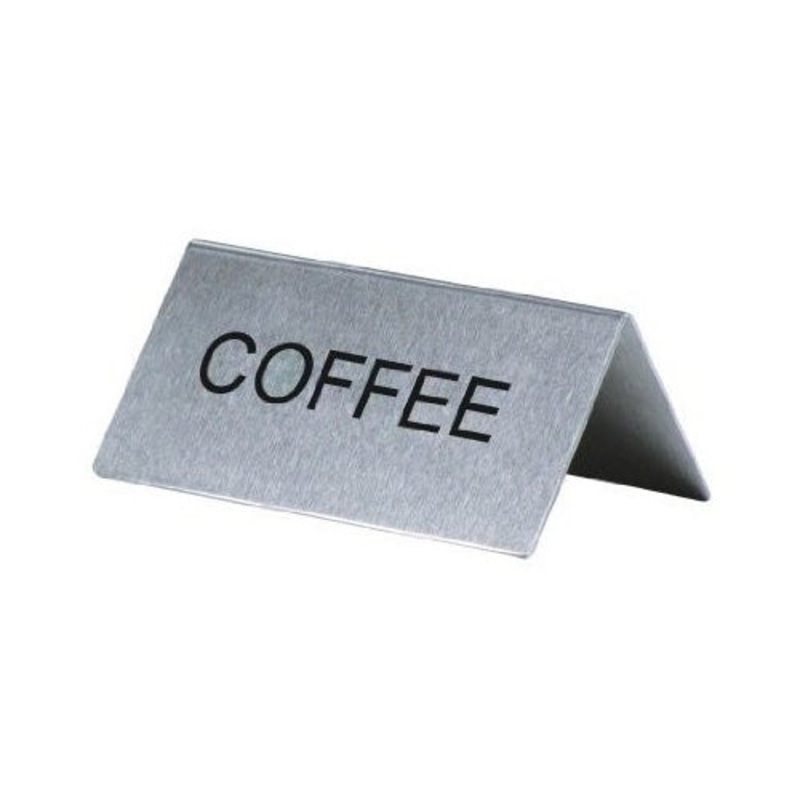 Tent Sign, "COFFEE"