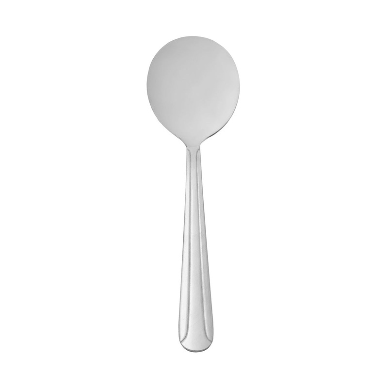 Update International DOM-12B Dominion Series Bouillon Spoon #12B, 6-1/8", Pack of 12