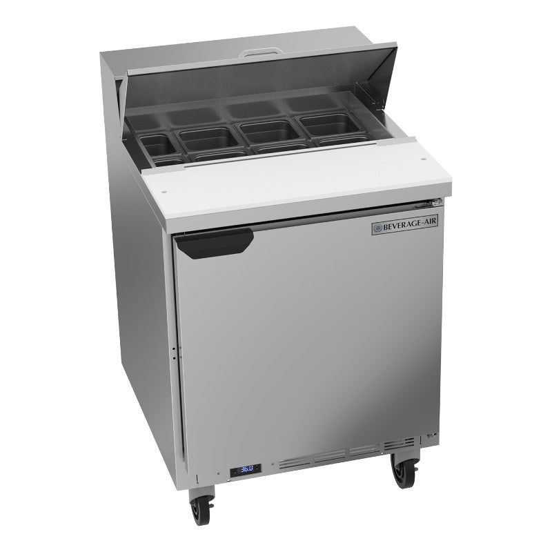Beverage-Air SPE27HC Hydrocarbon Series Sandwich Prep Table, 27"