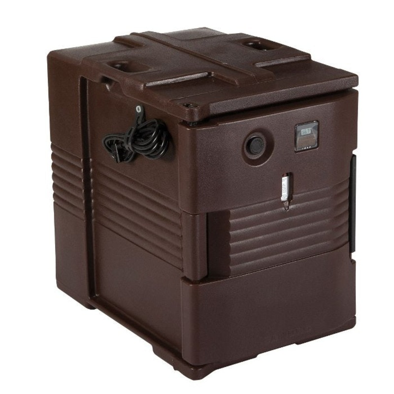 Cambro UPCH400131 Heated Ultra Pan Carrier, Dark Brown, 110v