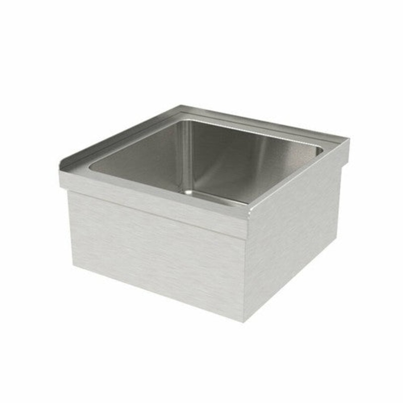 GSW SE2424FM-UP Mop Sink, Floor Mount, 24" x 24" x 15"
