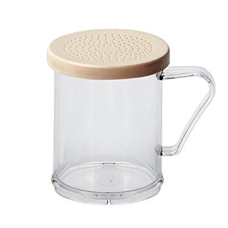 Cambro 96SKRD135 Camwear Shaker / Dredge w/ Lid, 10 oz.