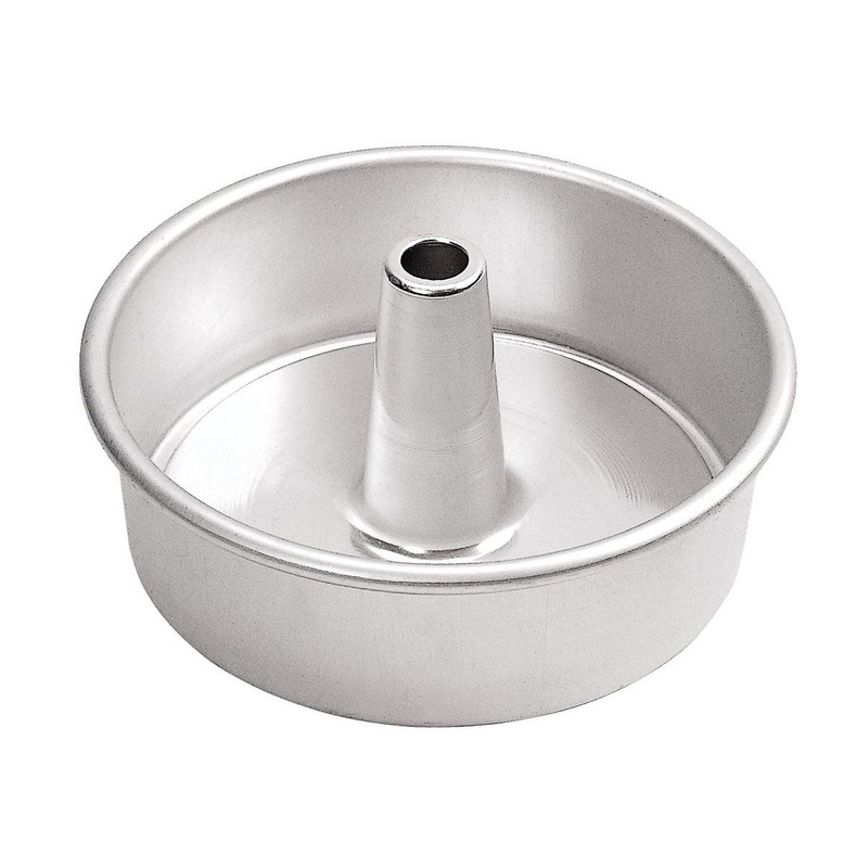 Fat Daddio's PAF-8375 Angel Food / Tube Cake Pan, 8" x 3-3/4"