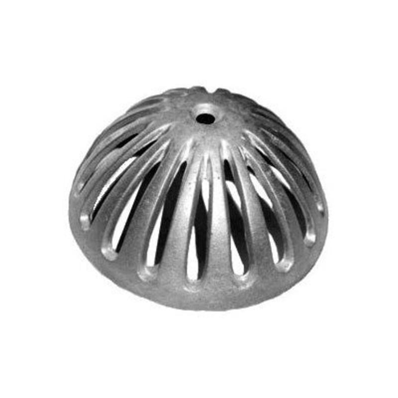 GSW FS-DS Aluminum Floor Sink Dome Strainer, 12"