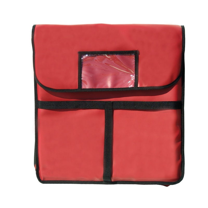 Insulated Pizza Bag Pouch, Holds 2 18" Pizza Boxes