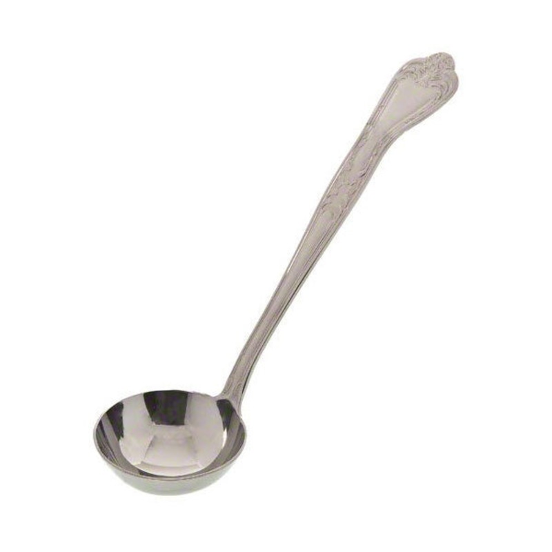 Stainless Steel Crown Serving Ladle, 2 oz.