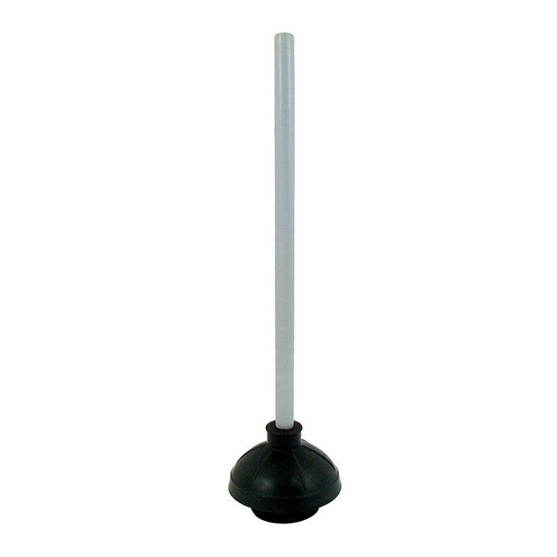 Update International PGR-24 Toilet Plunger w/ Wood Handle, 24"