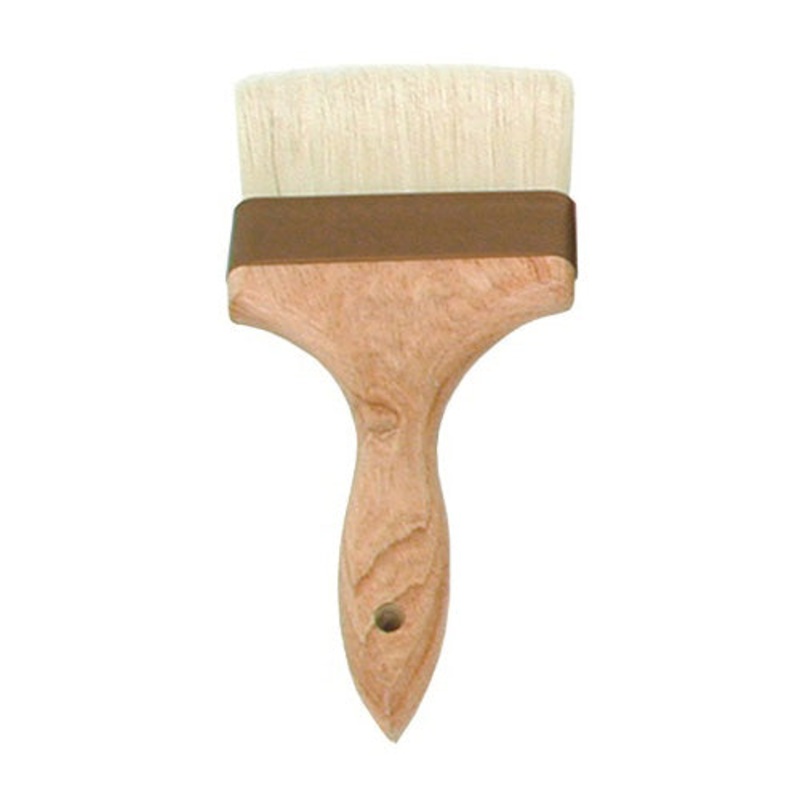 Update International WPBB-40 Flat Pastry Brush, 4"