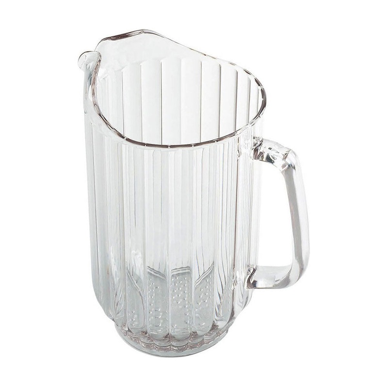 Cambro P600CW135 CamView Pitcher, Clear, 60 oz.