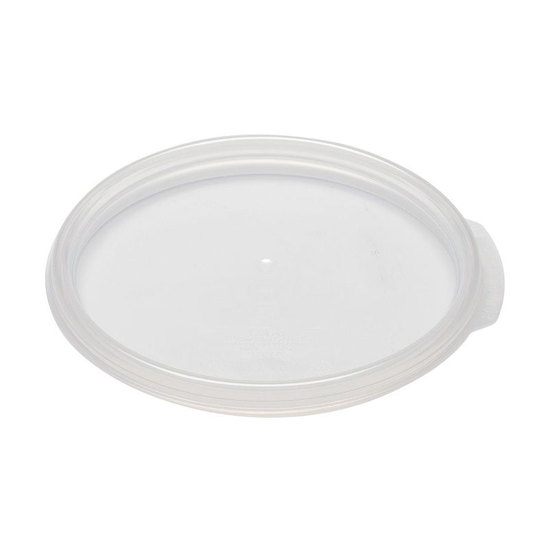 Cambro RFS2SCPP190 Camwear Round Seal Lid, Translucent, 2 & 4 qt.