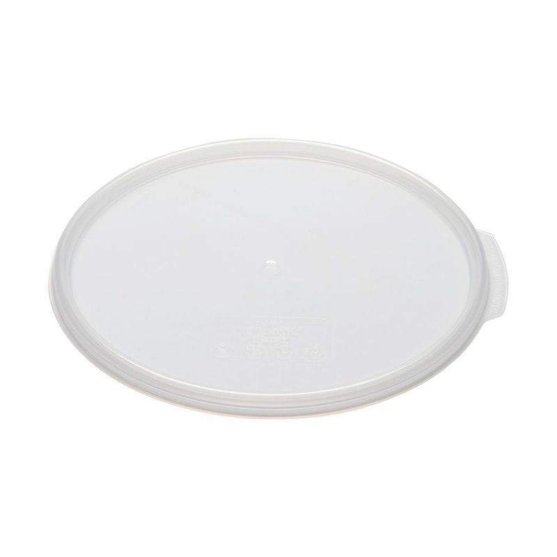 Cambro RFS6SCPP190 Camwear Round Seal Lid, Translucent, 6 & 8 qt.