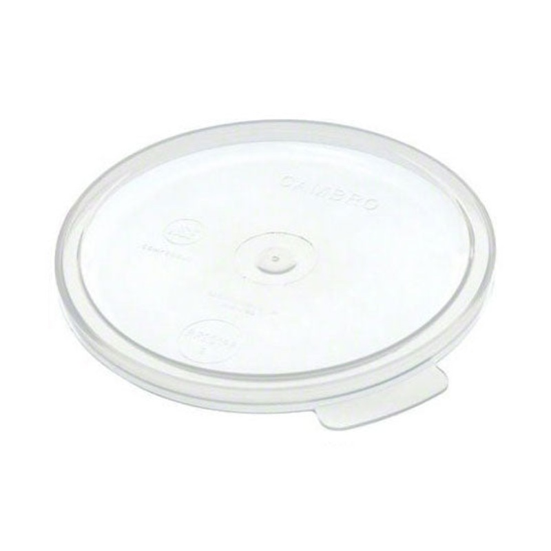 Cambro RFSC1PP190 Round Storage Lid, Translucent, 1 qt.