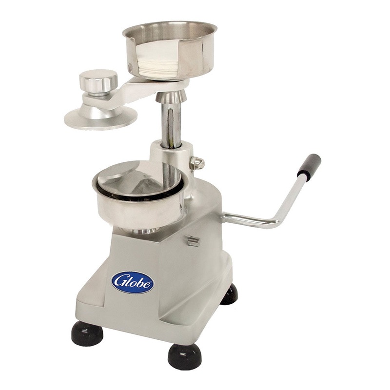 Globe PP5 Manually Operated Single Mold Patty Press, 5"