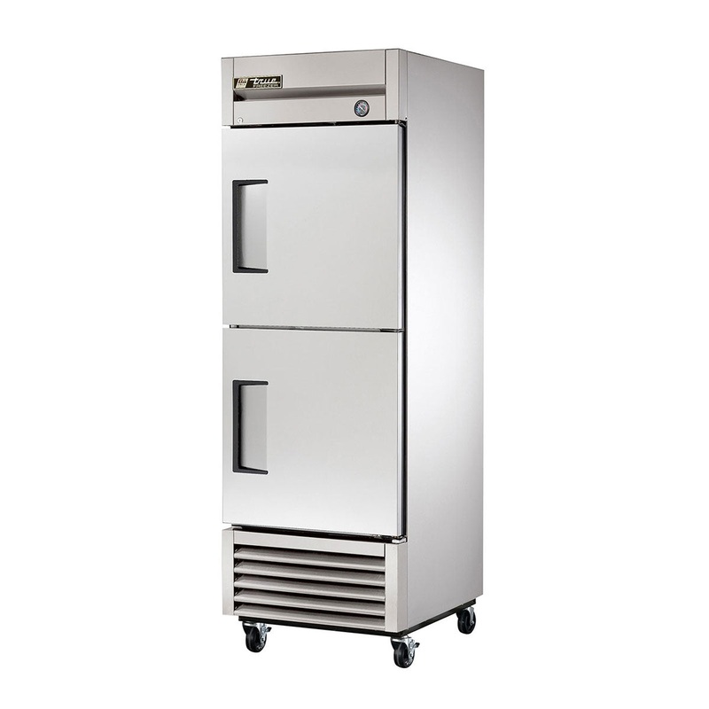 True T-23F-2 T-Series Solid Half Door Reach-In Freezer, 1 Section