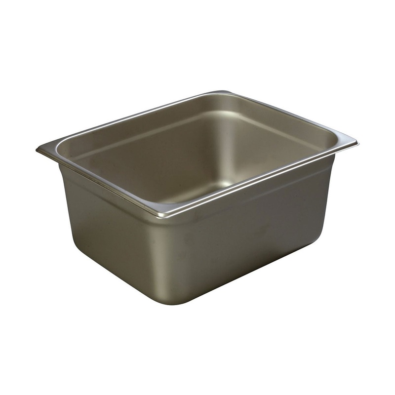 Carlisle 607126 DuraPan Steam Table Pan, 1/2 Size, 6" Deep