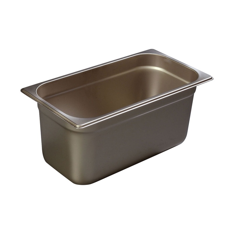 Carlisle 607136 DuraPan Steam Table Pan, 1/3 Size, 6" Deep