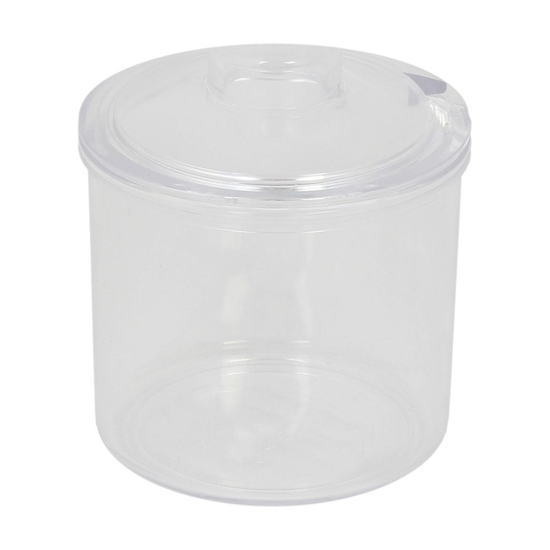Economy Plastic Condiment Jar w/ Cover, 7 oz.
