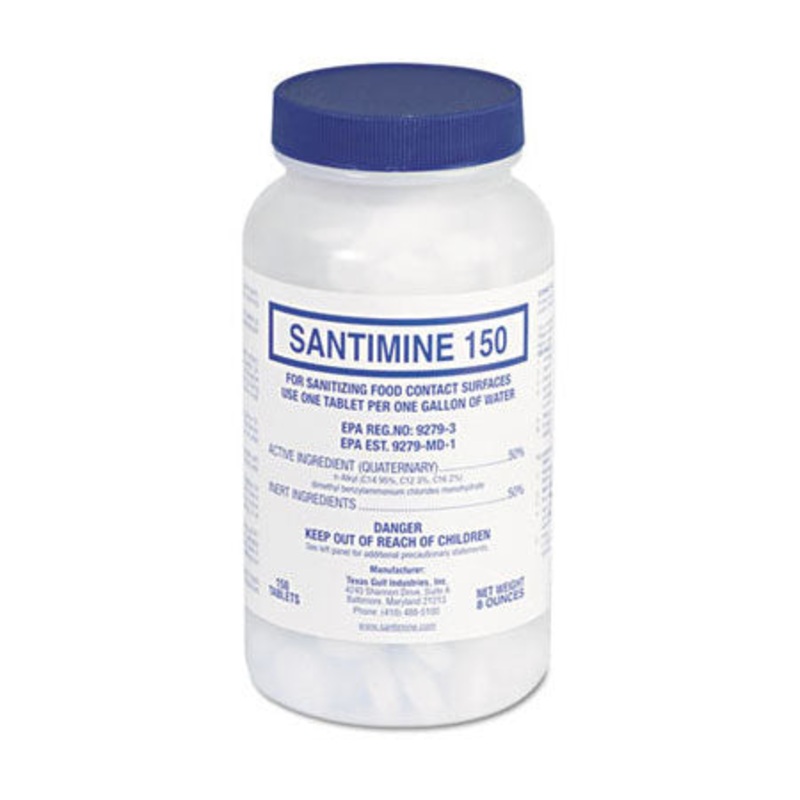 Royal SANI TAB Santimine 150 Ammonia-Based Sanitizing Tablets