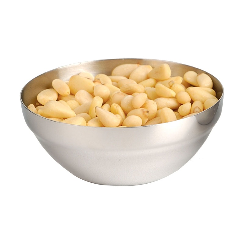 RSVP International LTL-DD Stainless Steel Little Prep Bowl, 2 oz.