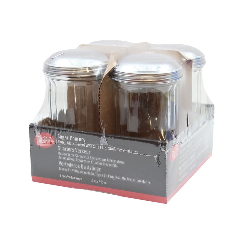 Tablecraft C57S-4 Sugar Pourer, 12 oz., Pack of 4