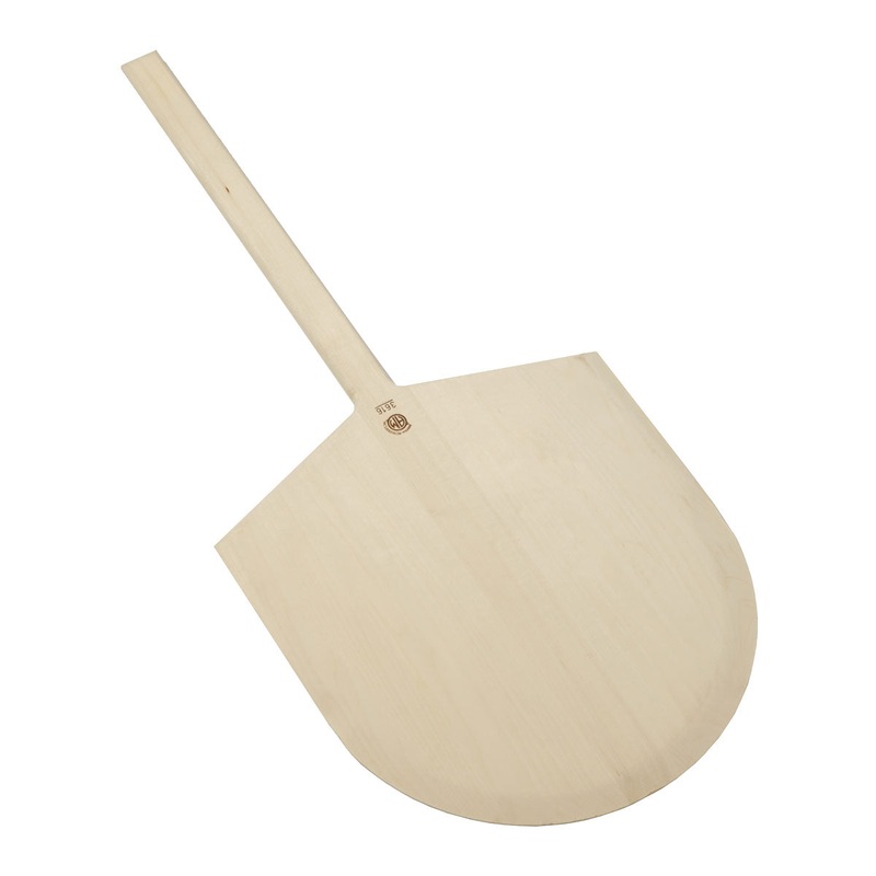 American Metalcraft 3616 Wooden Pizza Peel, 16" x 17"