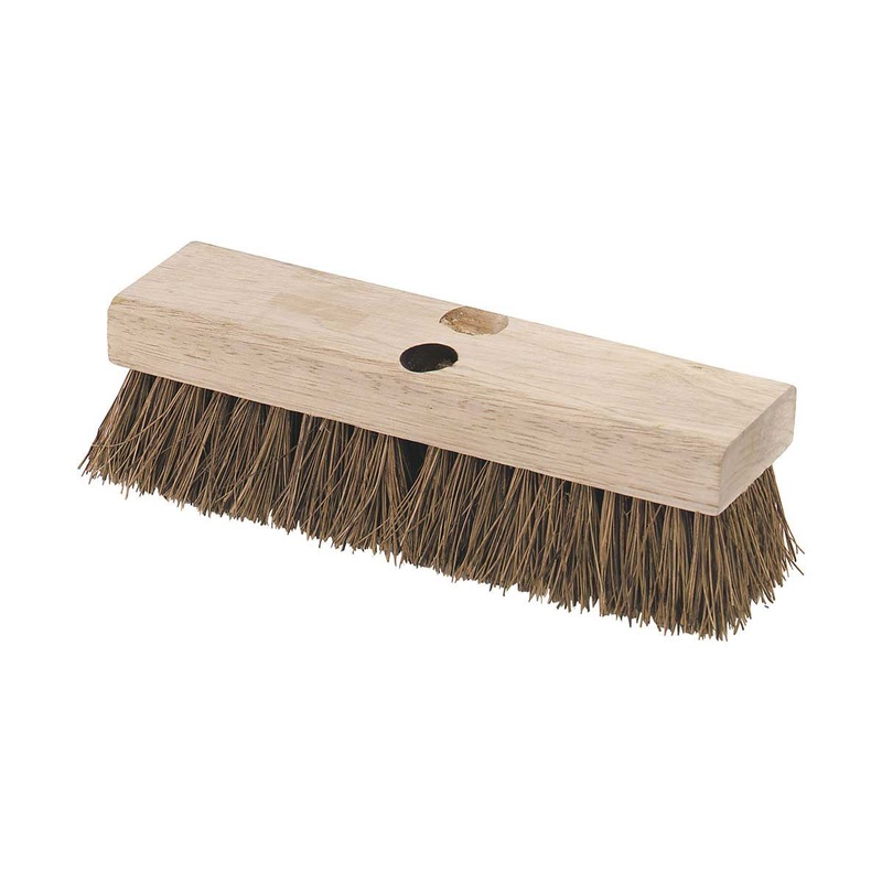 Carlisle 3619200 Flo-Pac Palmyra Deck Brush, 10"