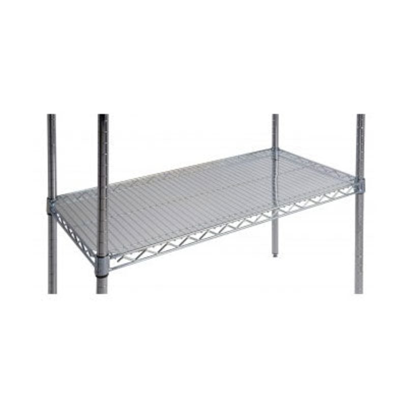 Focus FPSL1848CL Clear Plastic Shelf Liner Inlay, 18" x 48"