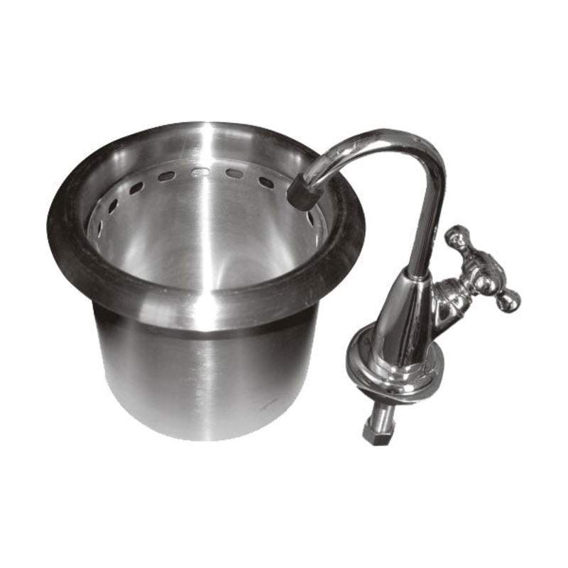 GSW HS-DSROG Round Dipperwell Drop-In w/ Faucet