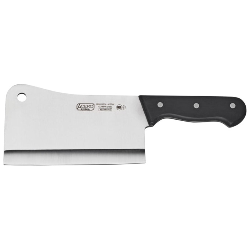 Heavy Duty NSF Stainless Steel Cleaver, 7"