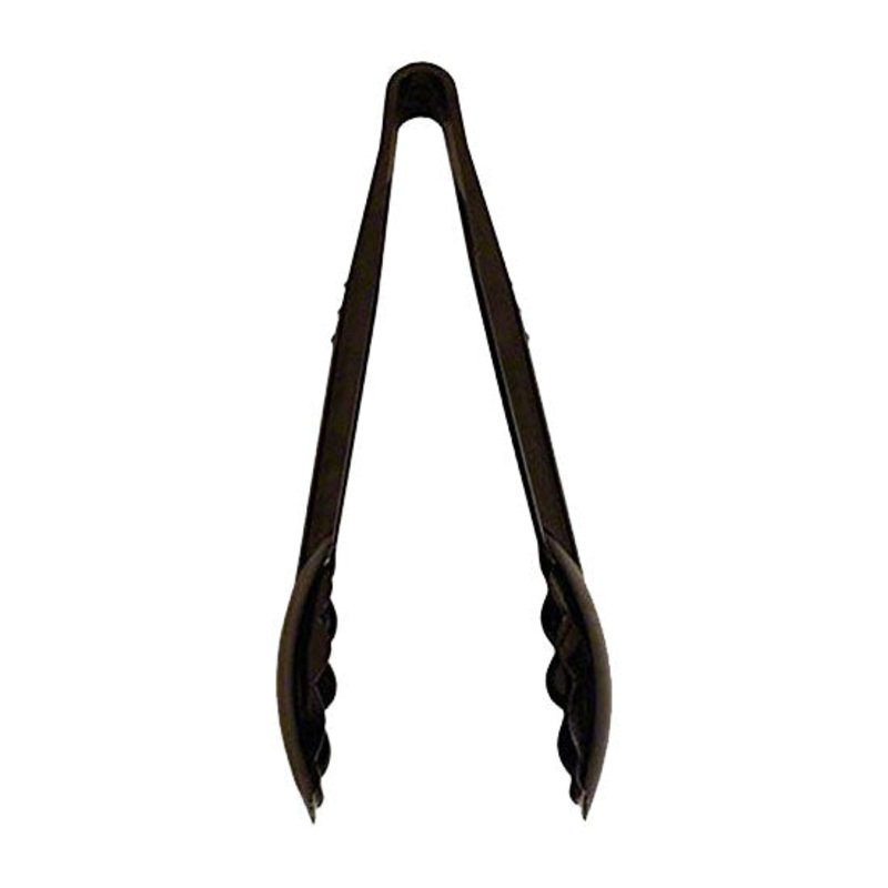 Plastic Utility Tong, Black, 6"