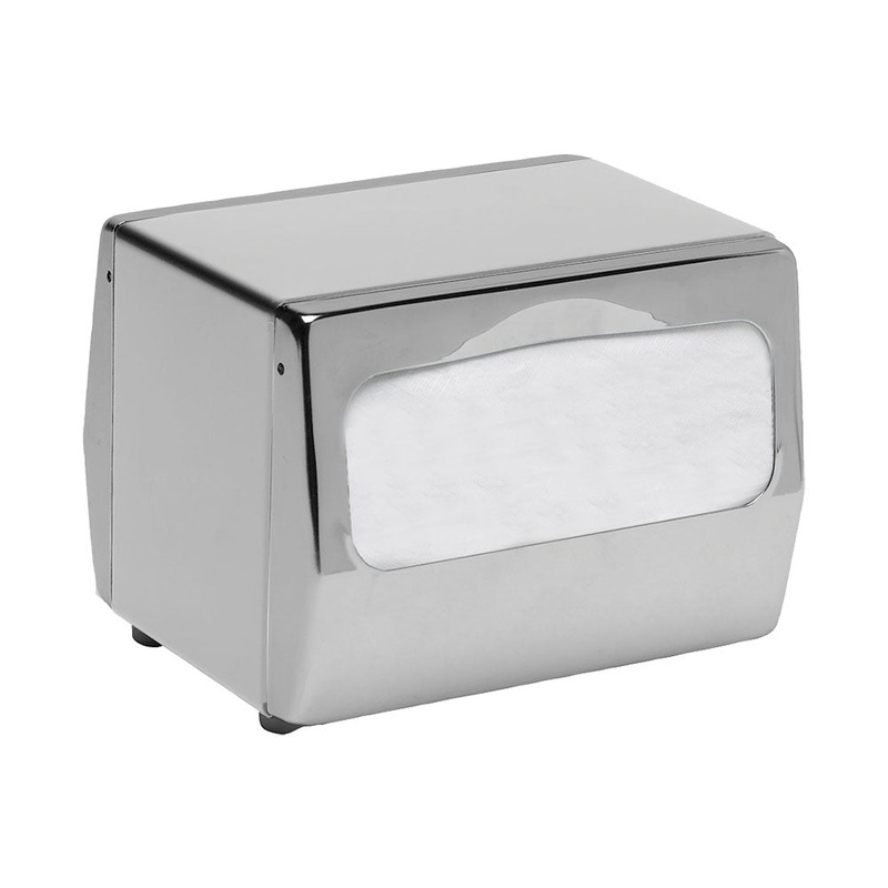 San Jamar H4001XC Tabletop Fullfold Napkin Dispenser