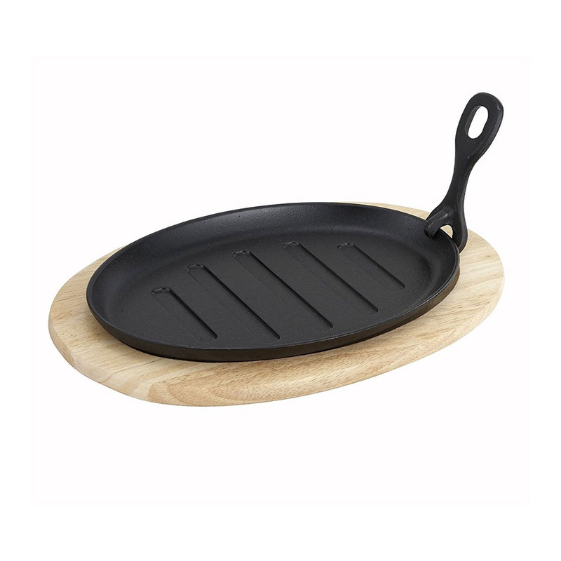 Steak Fajitas Platter Cast Iron Skillet