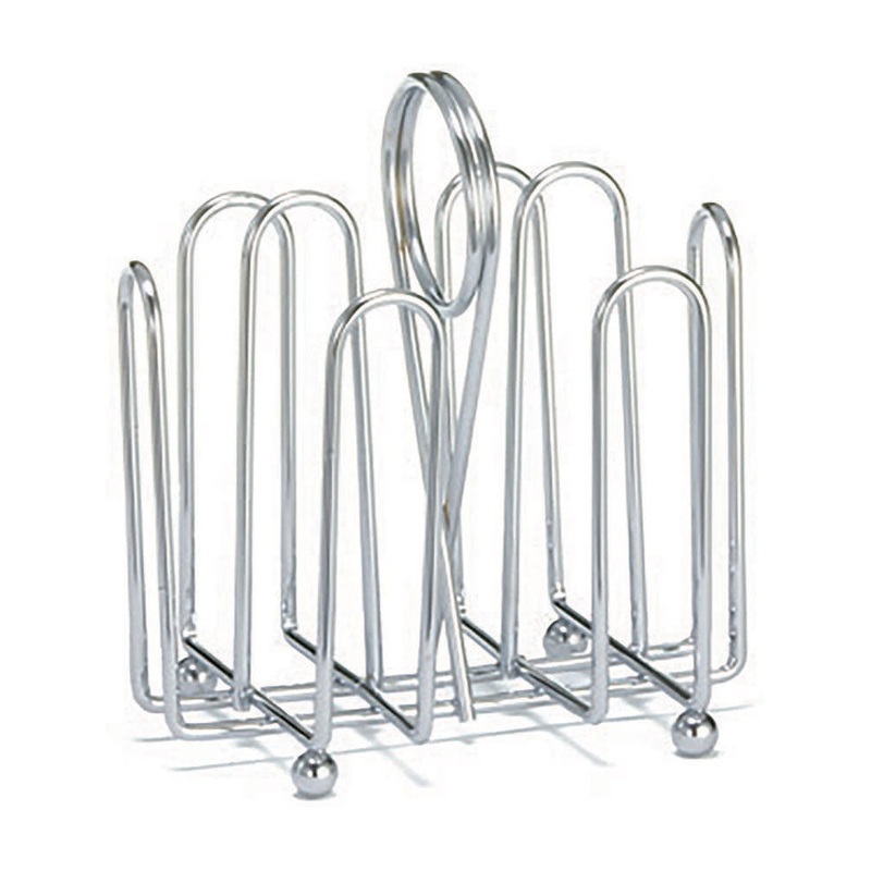 Tablecraft 597C Chrome Plated Jelly Packet Holder, Each