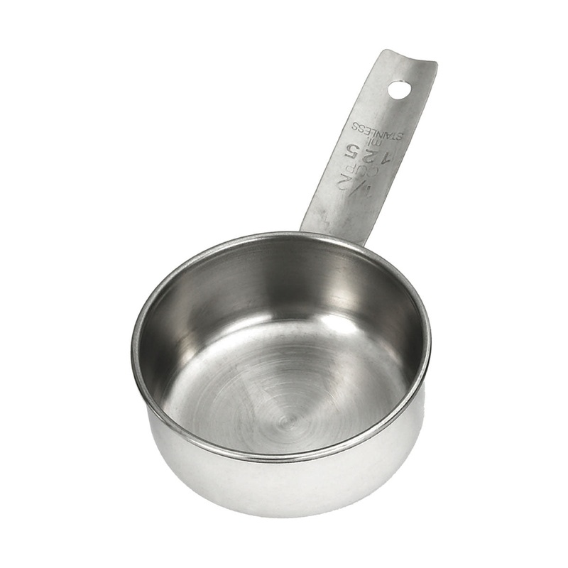 Tablecraft 724C Measuring Cup, 1/2 cup