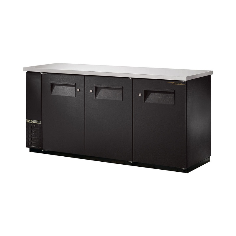 True TBB-24-72-HC Three Section Back Bar Cooler