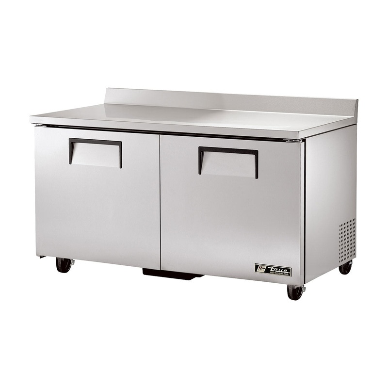 True TWT-60 Two Section Work Top Refrigerator