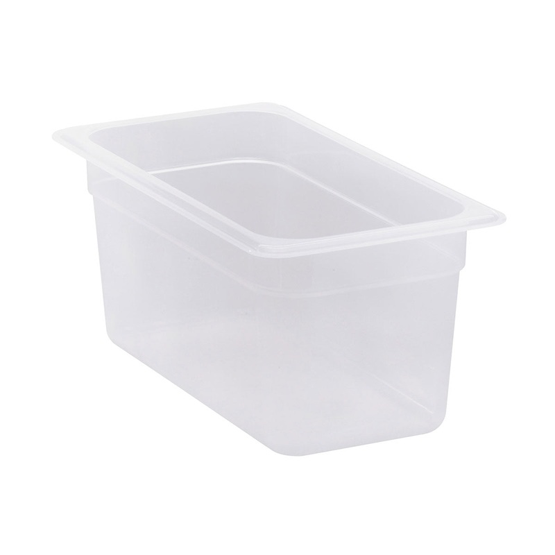 Cambro 36PP190 Translucent Food Pan, 1/3 Size, 6" Deep