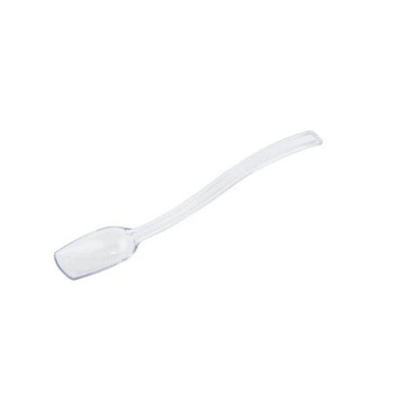 Winco CVBS-10C Clear Buffet Spoon w/ Square Edge, 10"