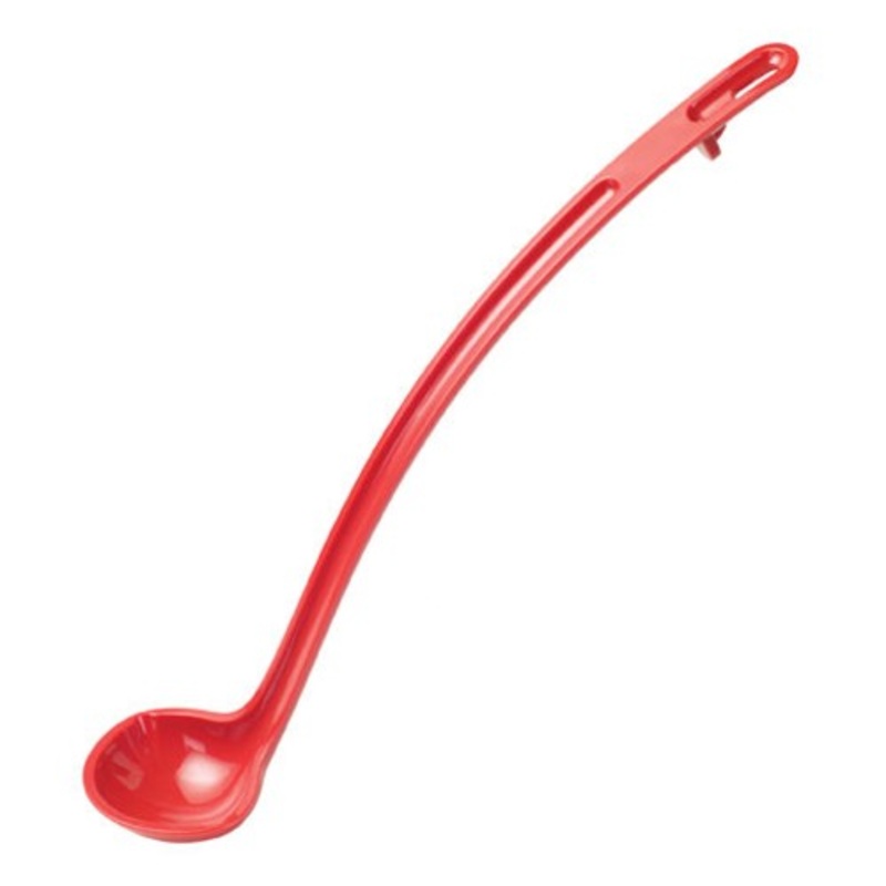 Winco CVLD-13R Red 13" Long, 1 Oz. Ladle