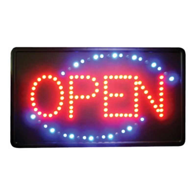 Winco LED-6 LED "Open" Sign, Single Pattern